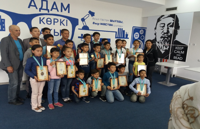 Қалалық жарыс тоғызқұмалақтан "Біз нашақорлықққа қарсымыз"